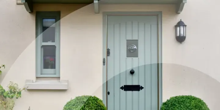 A couple compromising on their first home